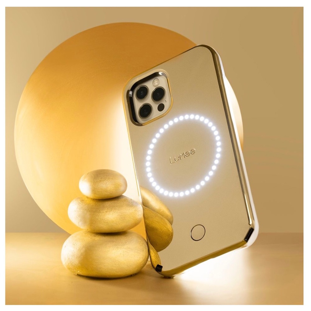 Brand New Halo Lumee iPhone 12 Gold Case